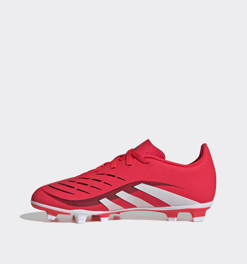 adidas Predator Club Zwarte Voetbalschoenen voor jongens, meisjes (350590) - geschikt voor steunzolen