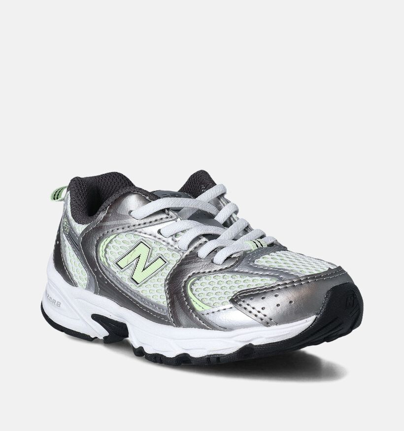 New Balance 530 Zilveren Sneakers voor jongens, meisjes (364693) - geschikt voor steunzolen