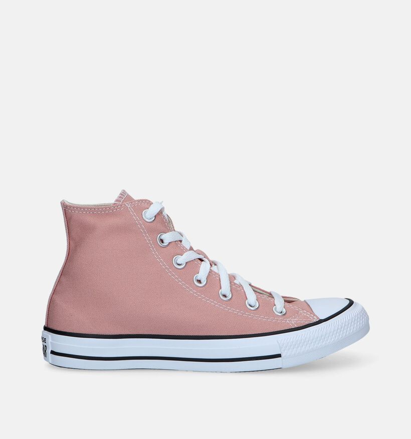 Converse CT All Star HI Baskets en Rose pour femmes (341713)