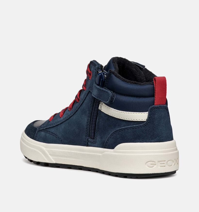 Geox Weemble Blauwe Hoge schoenen voor jongens (345918) - geschikt voor steunzolen