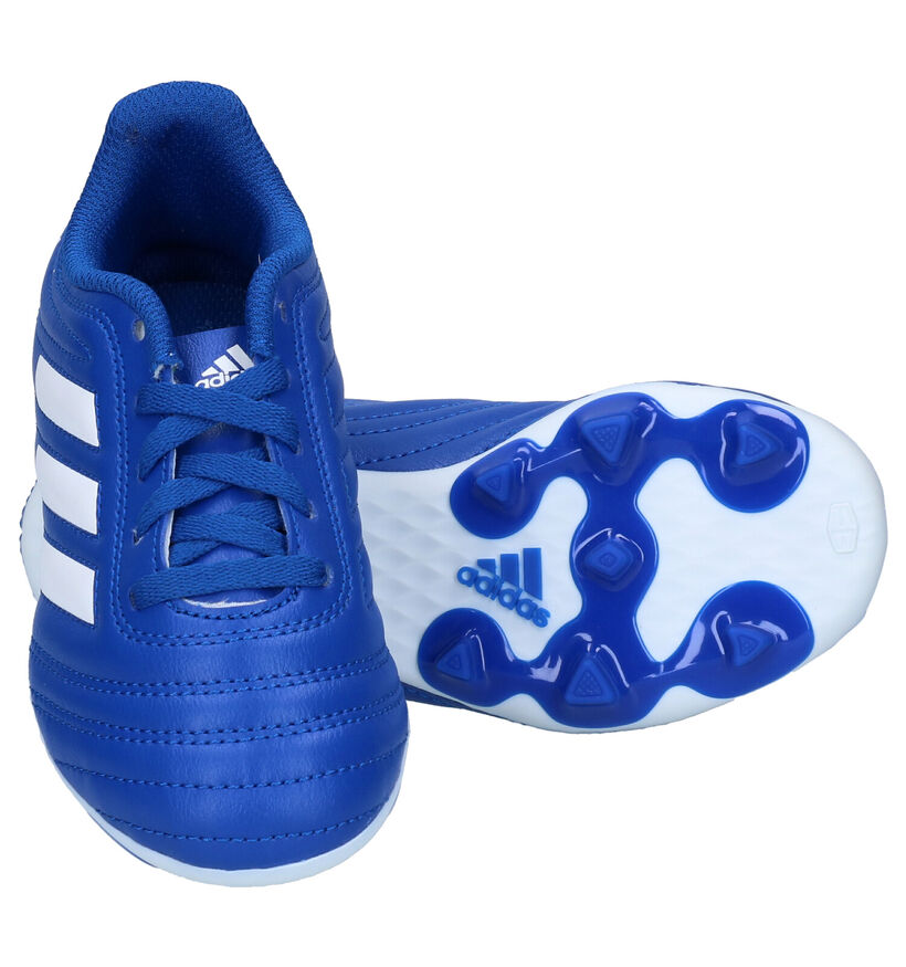 adidas Copa Chaussures de foot en Bleu en simili cuir (291978)