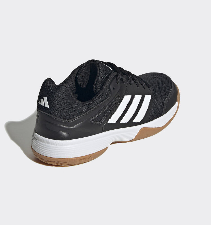 adidas Speedcourt K Zwarte Sneakers voor jongens, meisjes (366035) - geschikt voor steunzolen