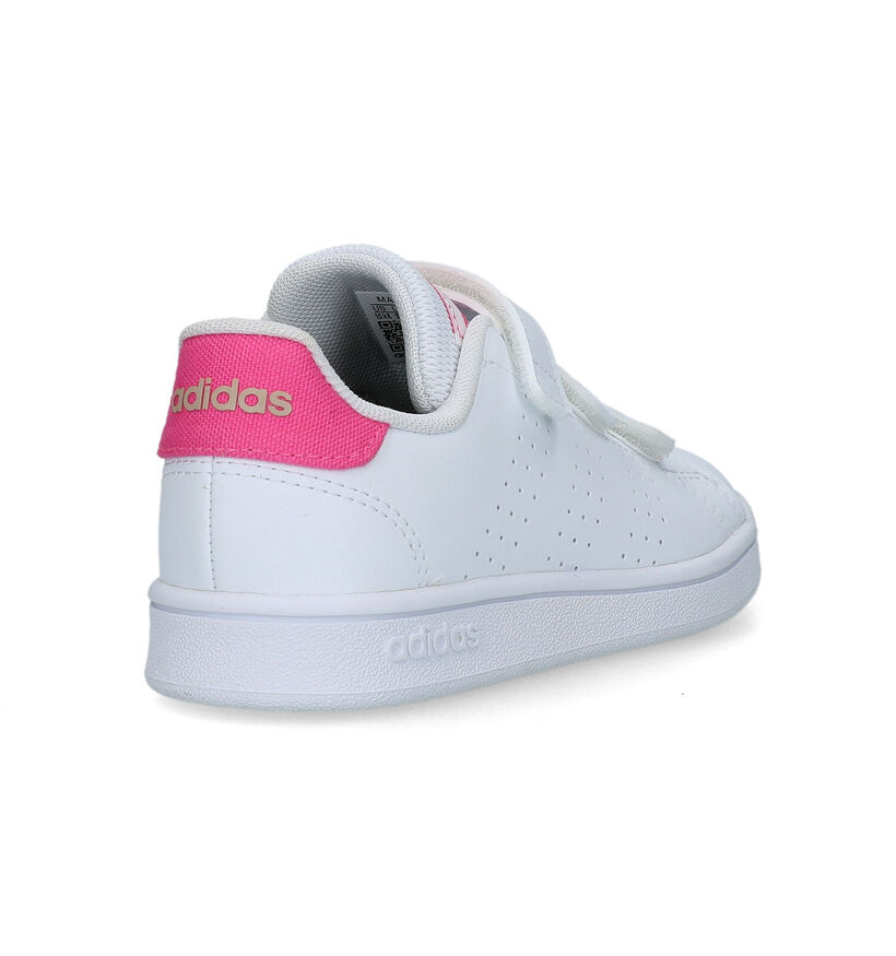 adidas Advantage CF Witte Sneakers voor meisjes (326889) - geschikt voor steunzolen