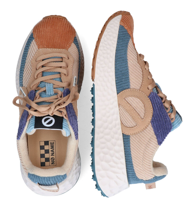 No Name Carter Runner Camel Sneakers voor dames (316087) - geschikt voor steunzolen