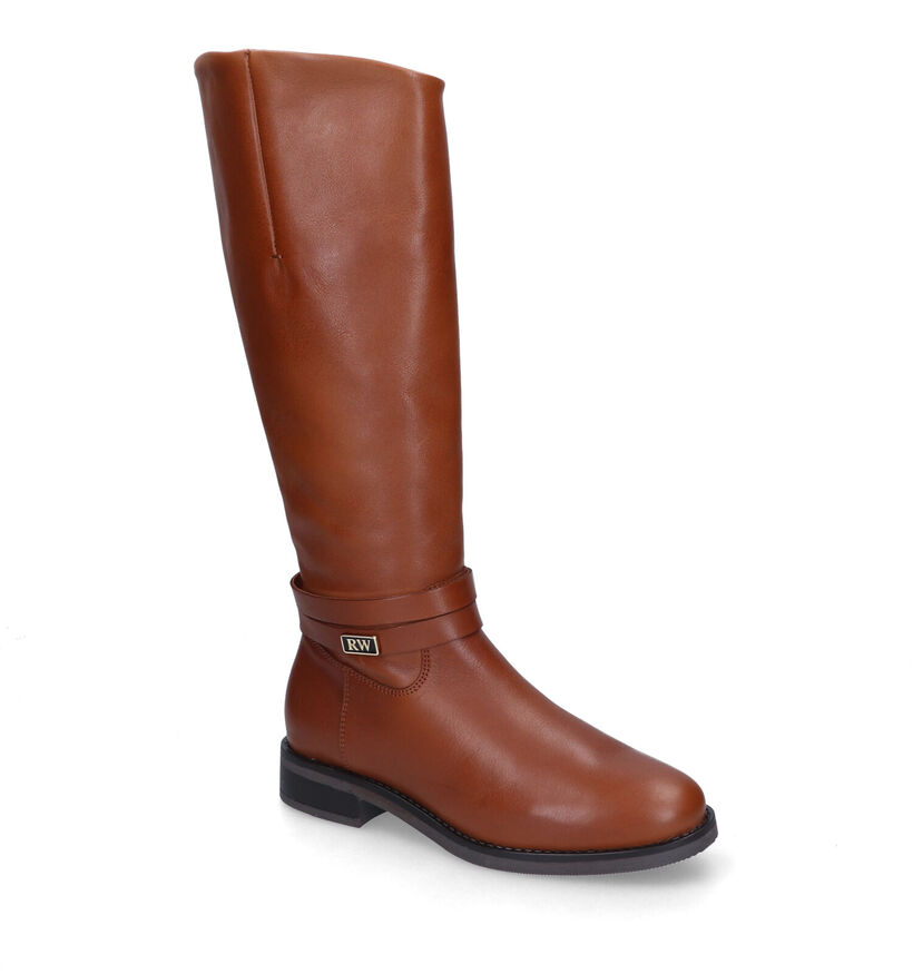 River Woods Goldy Cognac Laarzen in leer (316111)