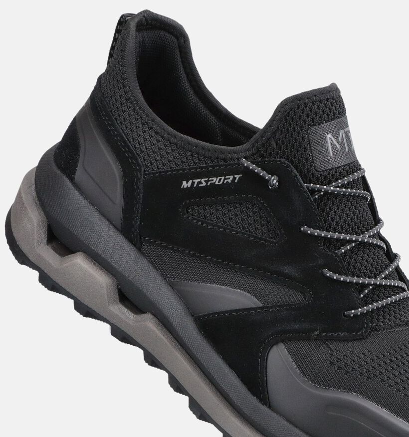 Marco Tozzi Zwarte Veterschoenen voor heren (377518) - geschikt voor steunzolen
