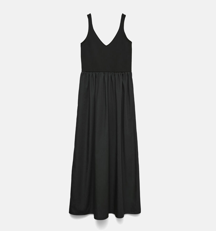 Vero Moda Vally Zwarte Lange Jurk voor dames (369424)