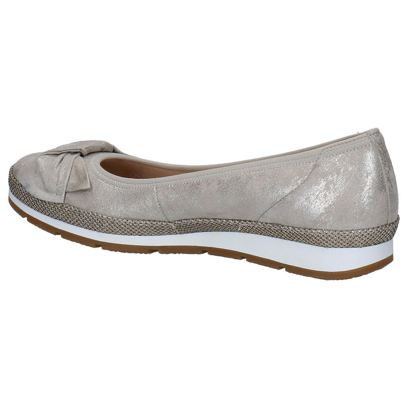 Gabor Easy Walking Ballerines en Or en daim (271640)