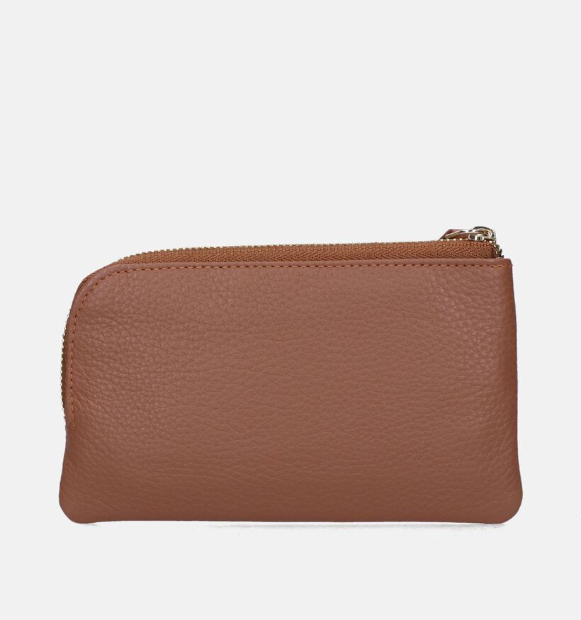 Crinkles Porte-monnaie en Cognac pour femmes (340512)