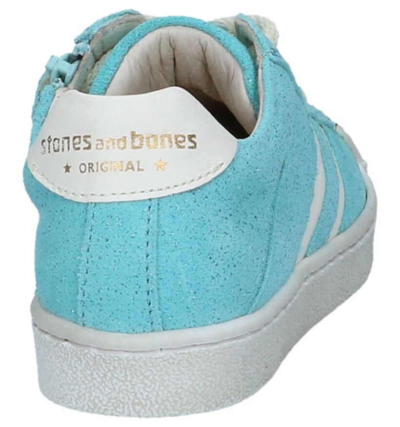 Roze Lage Schoenen STONES and BONES in leer (239866)