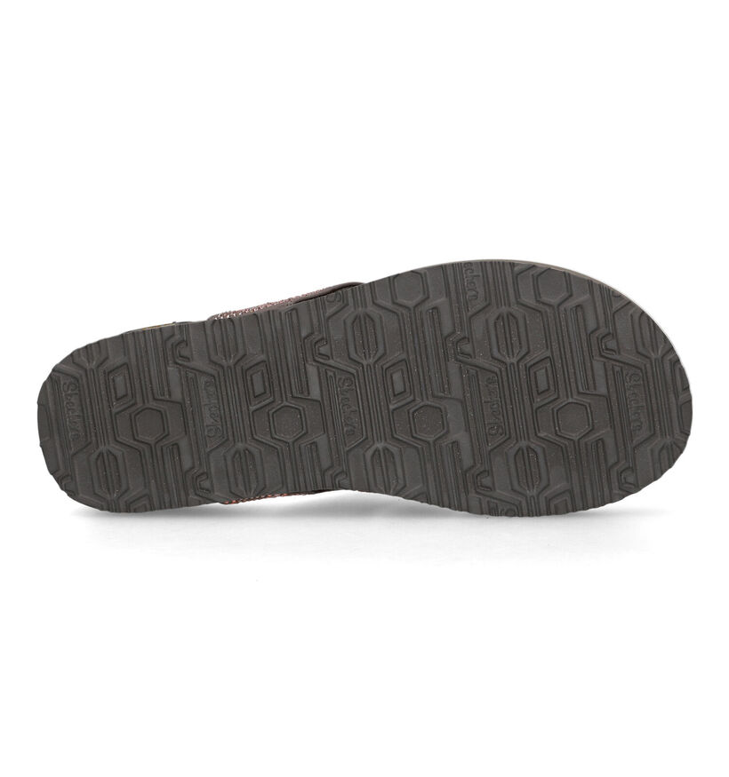 Skechers Arch Fit Vinyasa Taupe Teenslippers voor dames (319374)