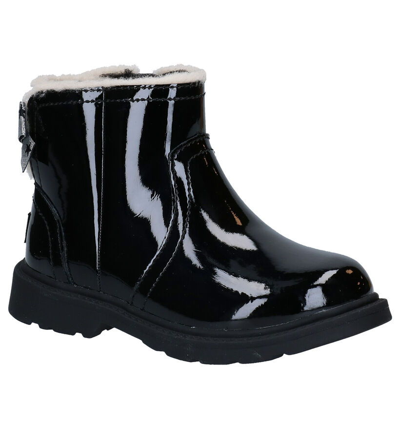 UGG Lynde Zwarte Bottines in kunstleer (294900)