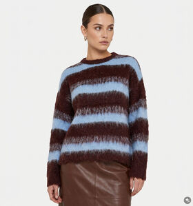 Desires Saida Blauwe/Bruine Trui voor dames (379185)