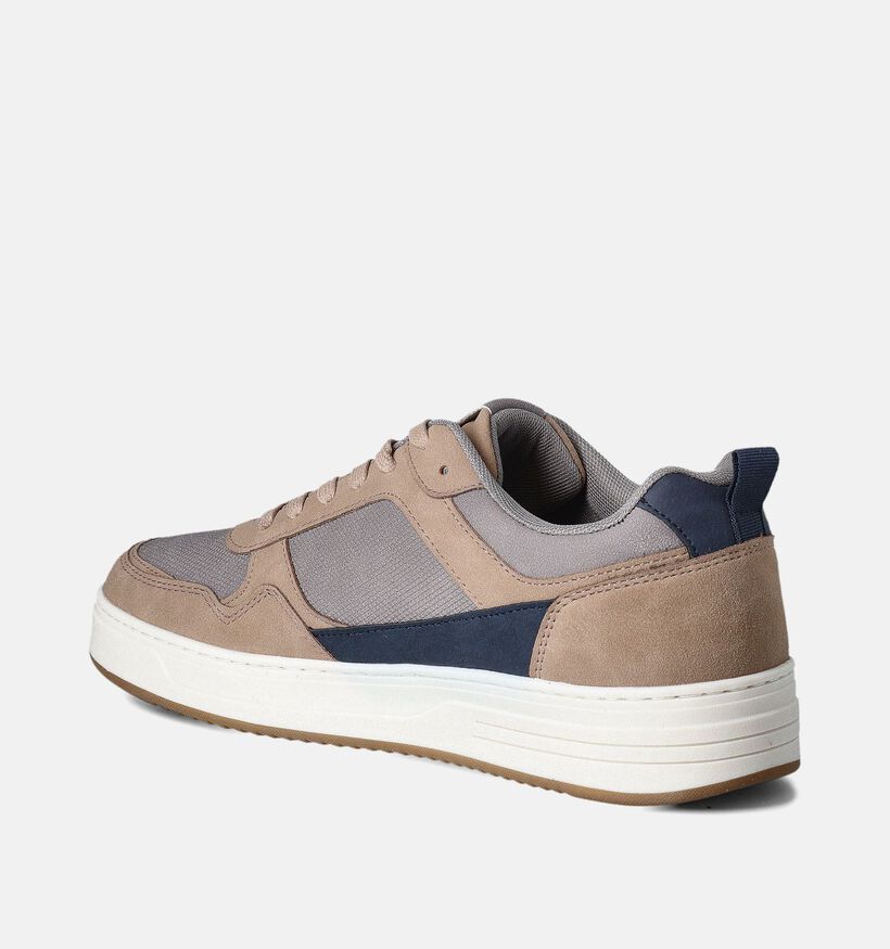 Origin Chaussures à lacets en Taupe pour hommes (353897) - pour semelles orthopédiques