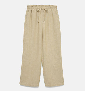 Vero Moda Pantalons Beige