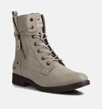 Mustang Boots Noir/Beige/Cognac