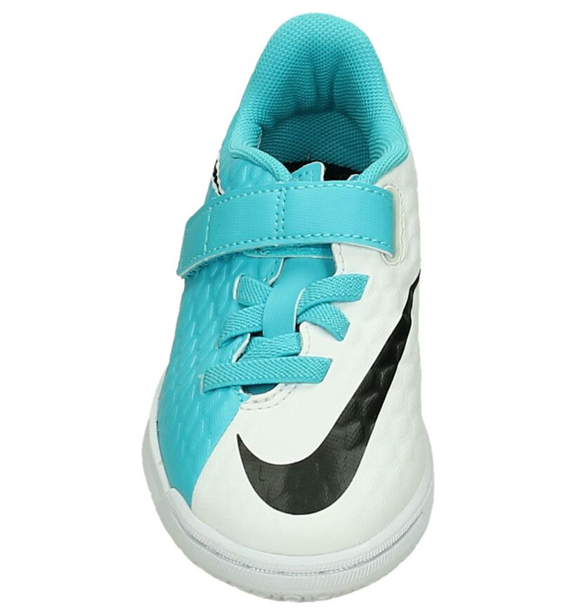 Nike Chaussures de foot en Bleu en simili cuir (198207)