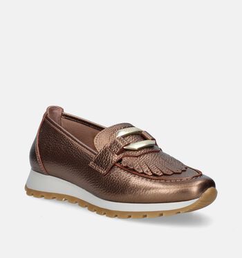 Scapa Chaussures plates Cognac/Marron
