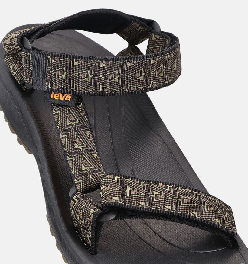 Teva Winsted Sandales en Vert kaki/Noir pour hommes (370671)