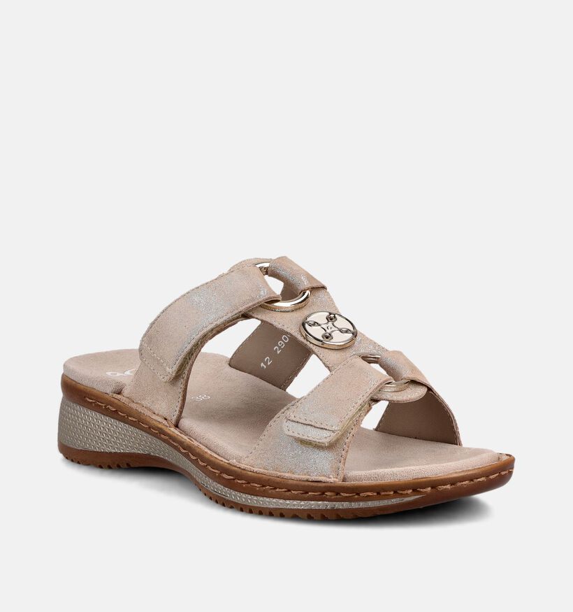 Ara Hawaii 2.0 Nu-pieds en Or pour femmes (370799)