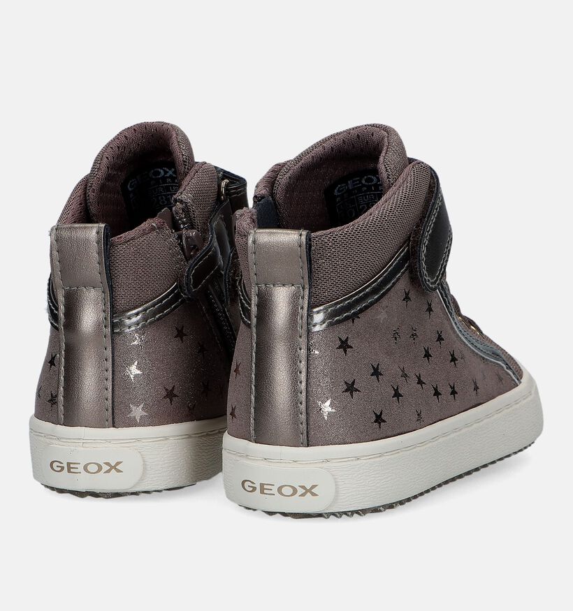 Geox Kalispera Bronze Hoge Sneakers voor meisjes (328517) - geschikt voor steunzolen