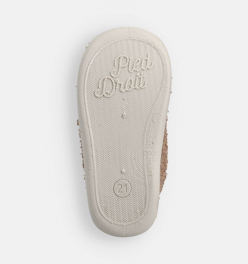 Milo & Mila Puppy Bruine Pantoffels Teddy voor meisjes (374939) - geschikt voor steunzolen