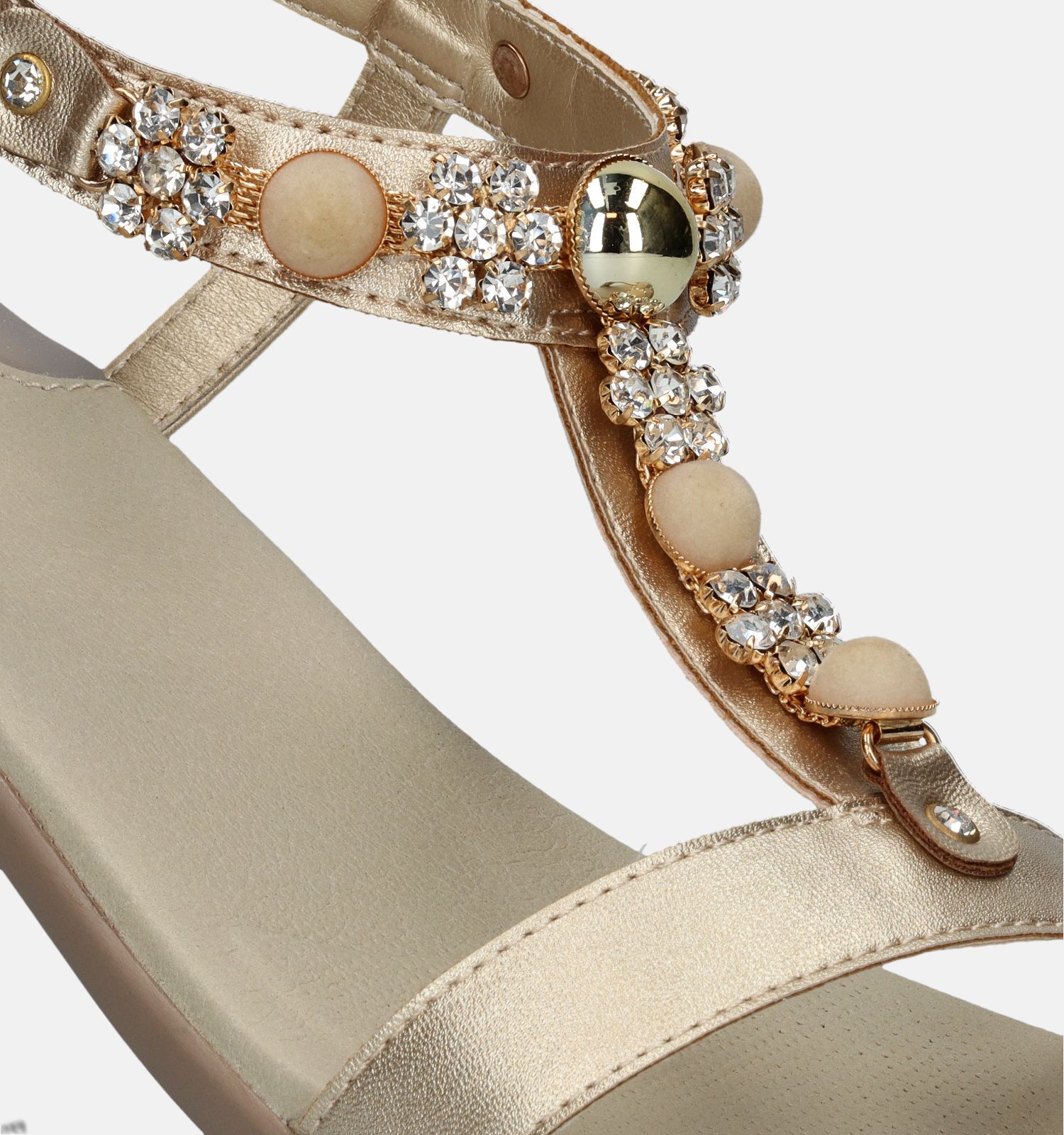 Scholl Kira Gouden Sandalen Dames Sandalen Online op TORFS.BE