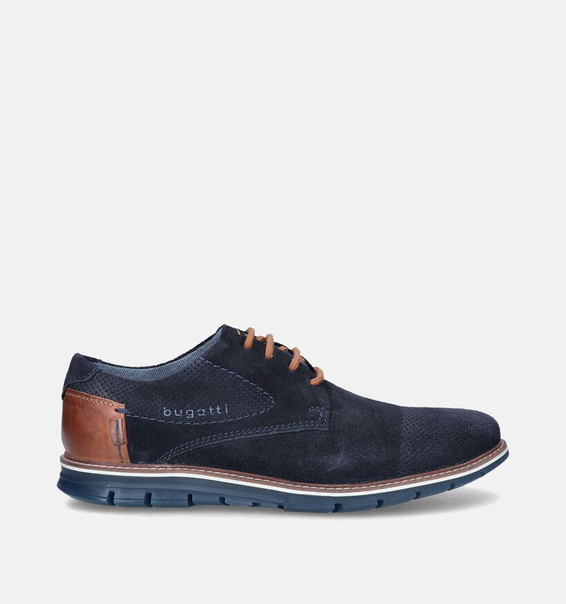Bugatti Simone Chaussures à lacets en Bleu pour hommes (355308) - pour semelles orthopédiques