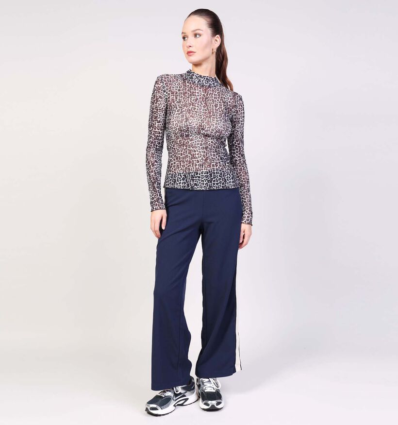 Vero Moda Berlin Pantalon large en Bleu L30 pour femmes (359306)