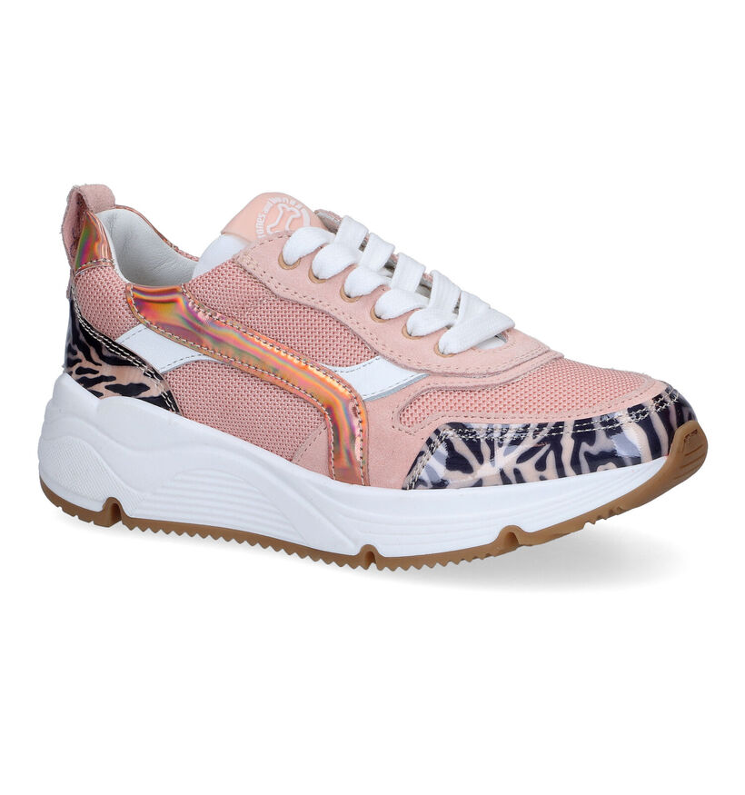 STONES and BONES Falcan Baskets en Rose pour filles (304135) - pour semelles orthopédiques