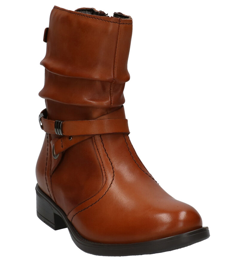 Loli Laly Bottes basses en Cognac en cuir (278478)