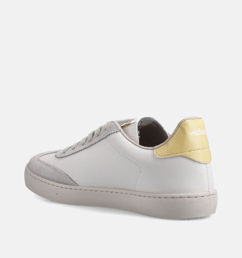 Victoria Witte/Gele Sneakers voor dames (369922)