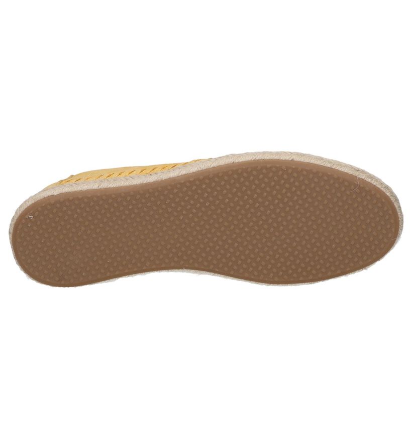 Toms Espadrilles en Jaune en nubuck (242032)