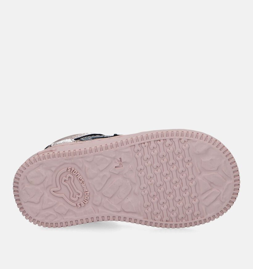 STONES and BONES Nagi Chaussures pour bébé en Rose pour filles (329470) - pour semelles orthopédiques