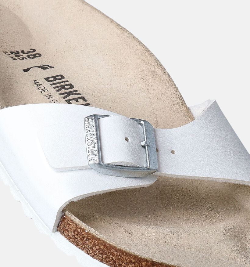 Birkenstock Madrid Nu-pieds en Blanc pour femmes (350898)