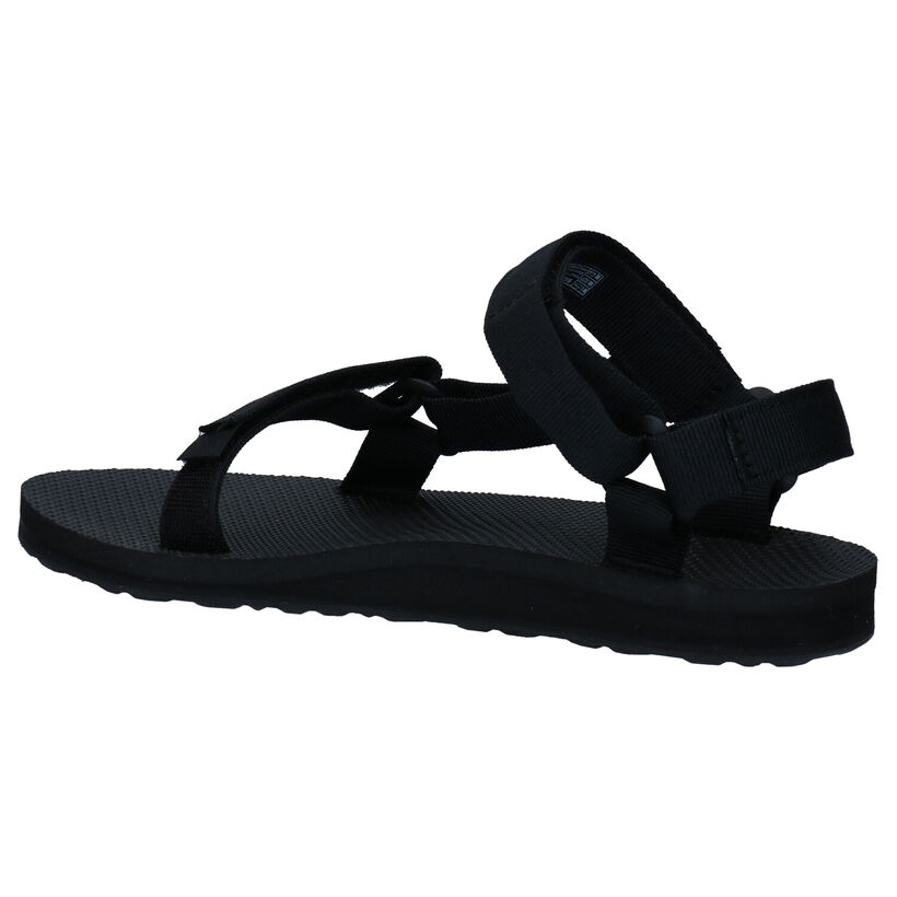 Teva K Original Universal Zwarte Sandalen in stof (286798)