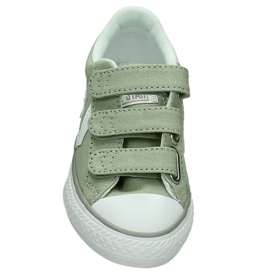 Converse Baskets basses en Bleu foncé en textile (266019)