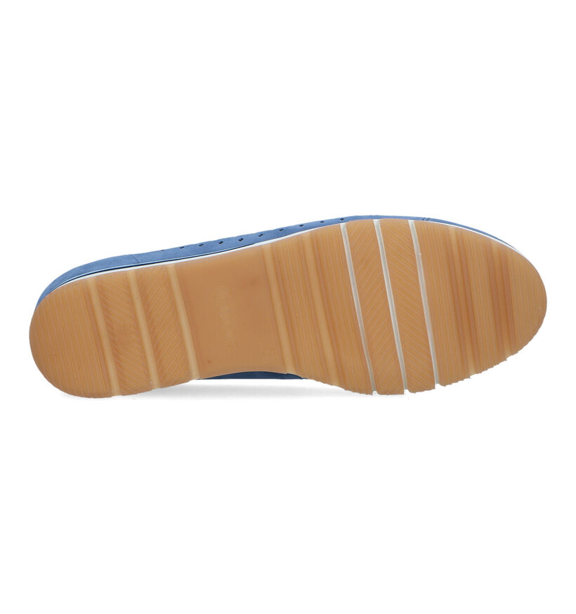 Gabor OptiFit Ballerines en Bleu pour femmes (323237) - pour semelles orthopédiques