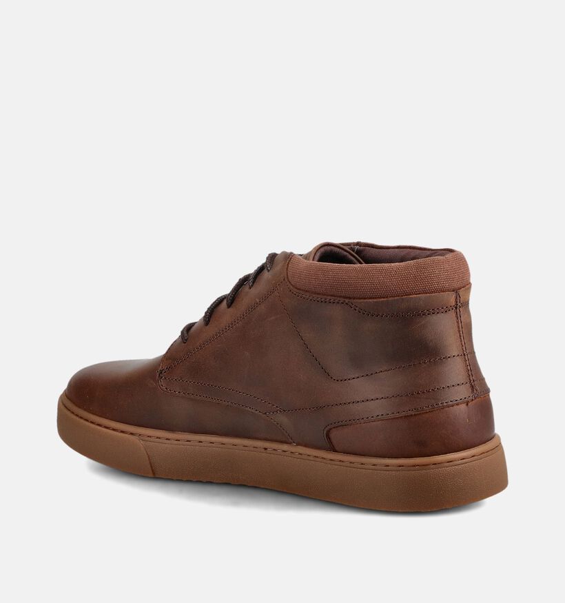 Clarks Lydford Bruine Boots met Veters voor heren (376484) - geschikt voor steunzolen