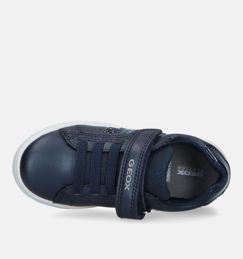 Geox Djrock Blauwe Sneakers voor meisjes (328506) - geschikt voor steunzolen