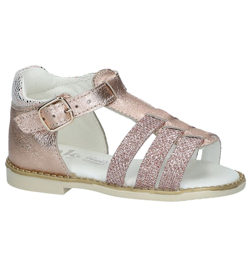 Mkids Sandales pour bébé en Rose en cuir (241415)