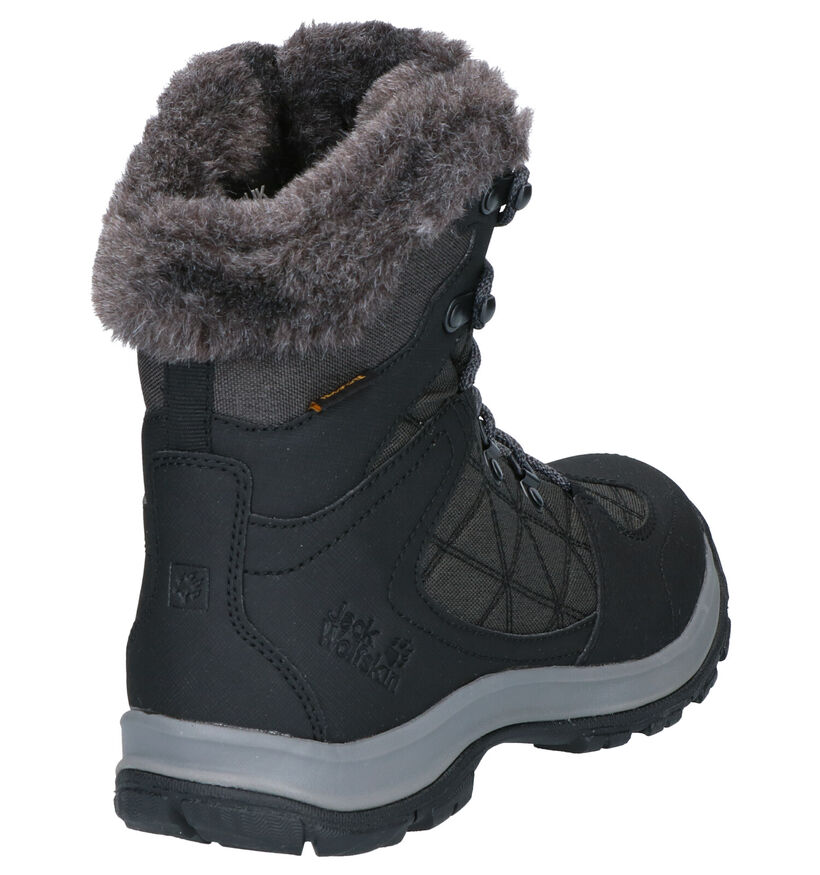 Jack Wolfskin Grijze Snowboots in stof (254133)