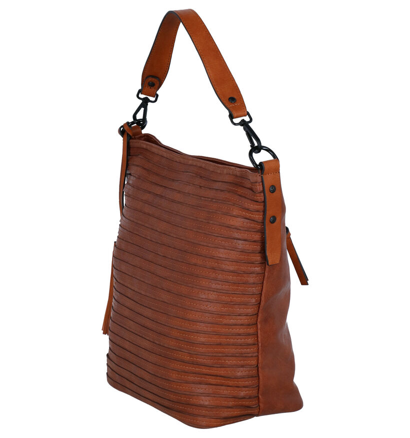 Tamaris Barbara Cognac Crossbody Tas in kunstleer (280610)