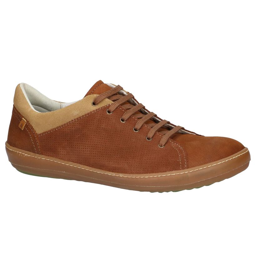 Bruine Casual Veterschoenen El Naturalista Meteo in daim (244536)