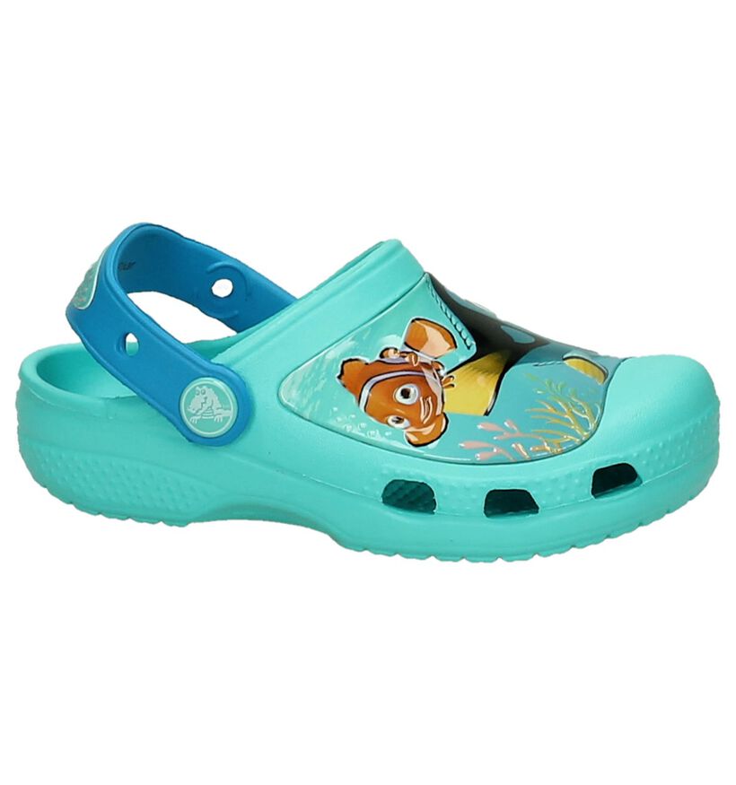 Crocs Finding Dory Slippers Turquoise , , pdp