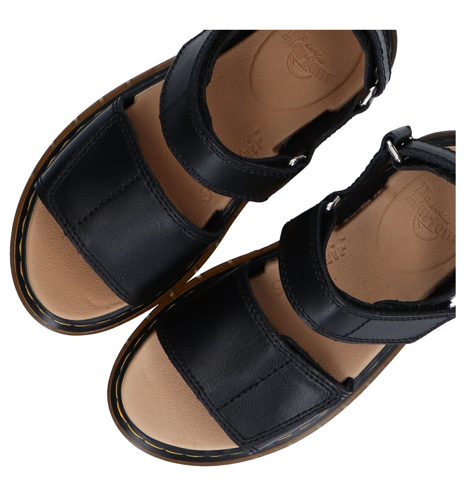 Dr. Martens Romi Sandales en Noir Filles Sandales en ligne sur