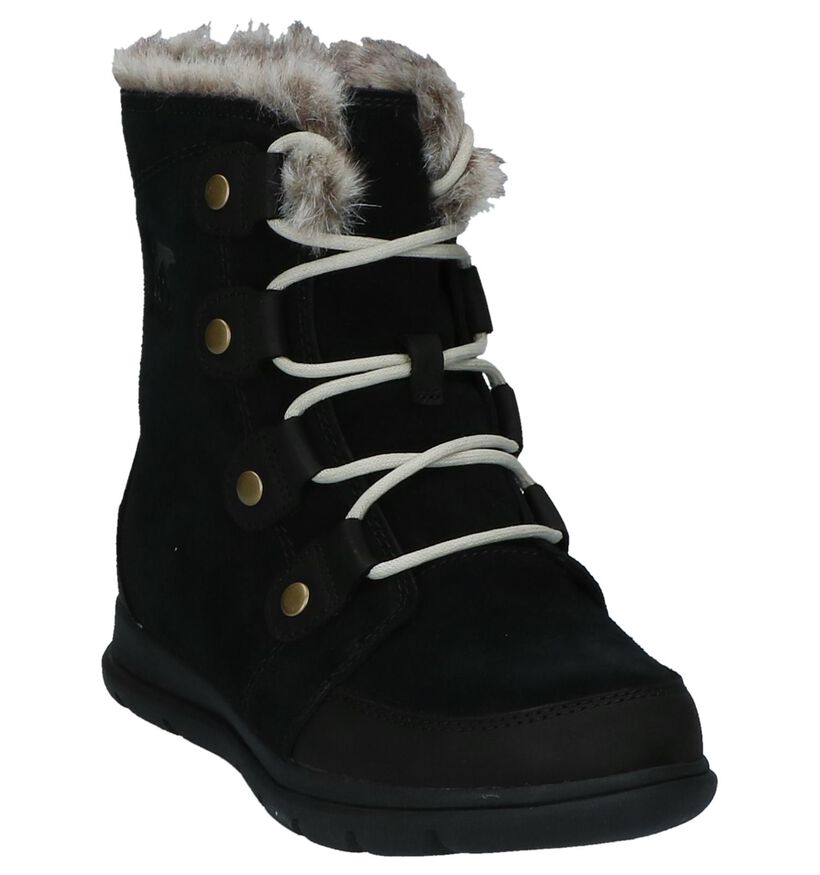 Sorel Explorer Joan Cognac Snowboots in daim (231101)