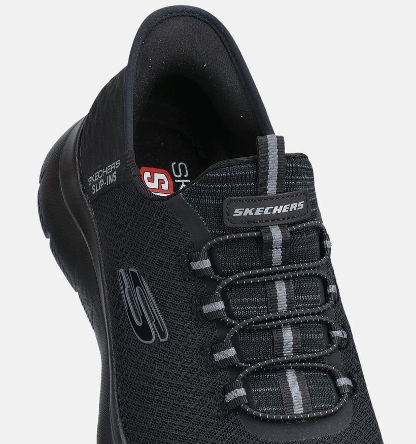 Skechers Summits High Range Slip-ons en Noir pour hommes (367482) - pour semelles orthop&eacute;diques