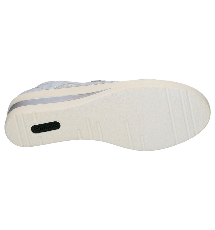 Remonte Baskets casual en Bleu foncé en daim (266872)