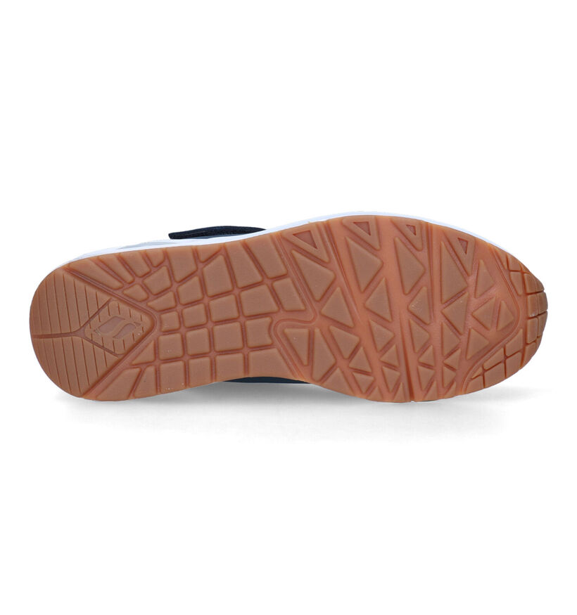 Skechers Uno Air Blitz Baskets en Noir pour garçons, filles (345235)